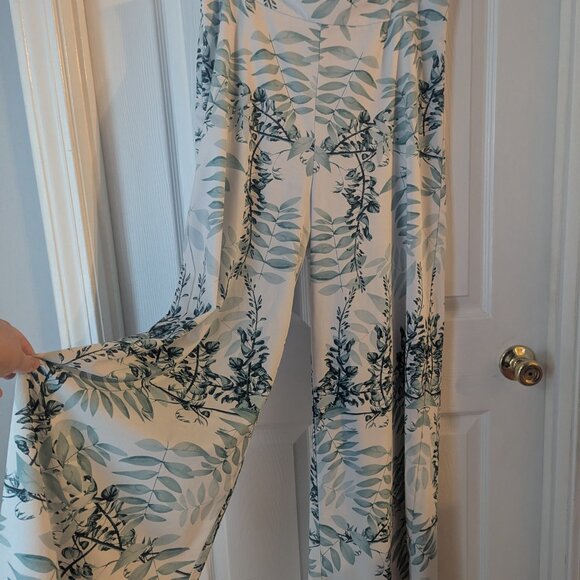 Shein white and green pants - XL - Picture 6 of 7
